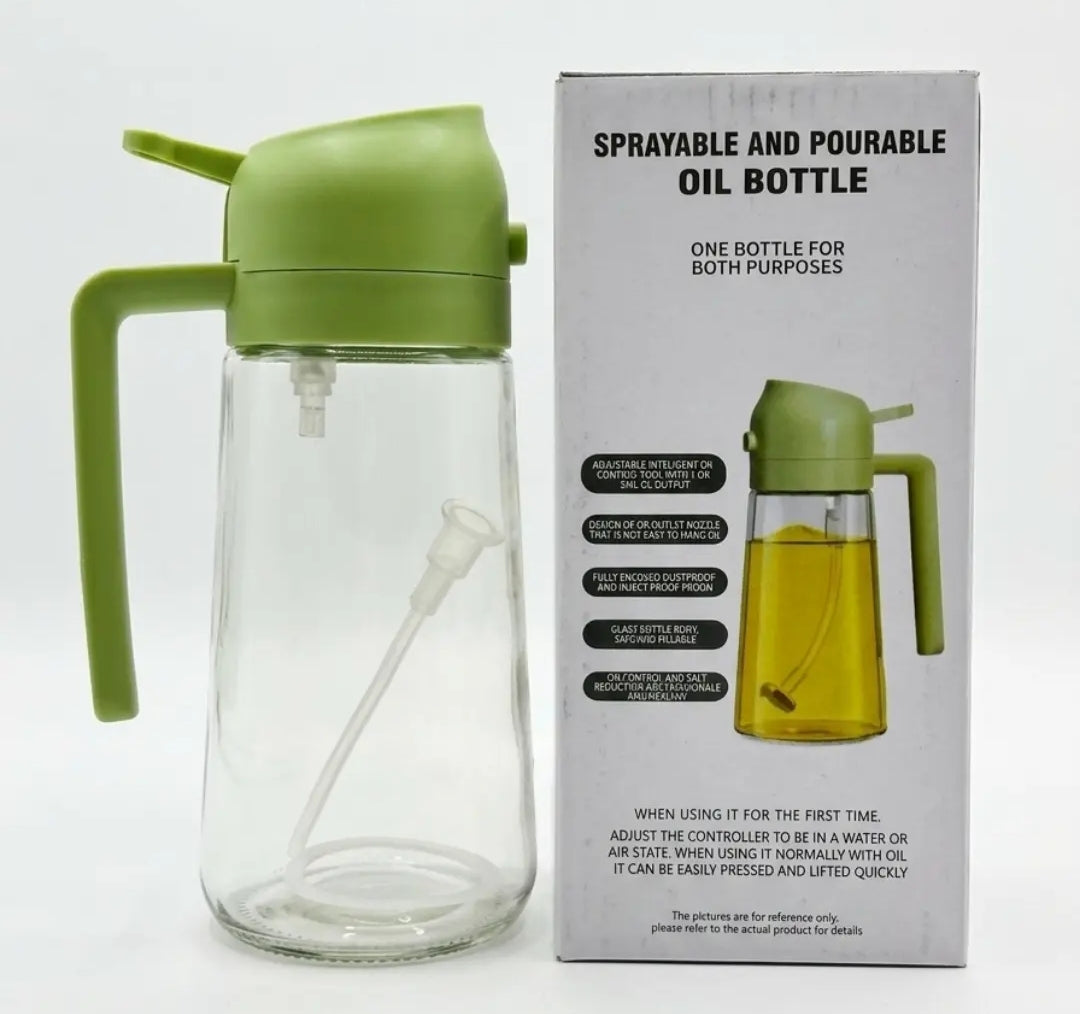 *2 in 1 Oil Spray Bottle*