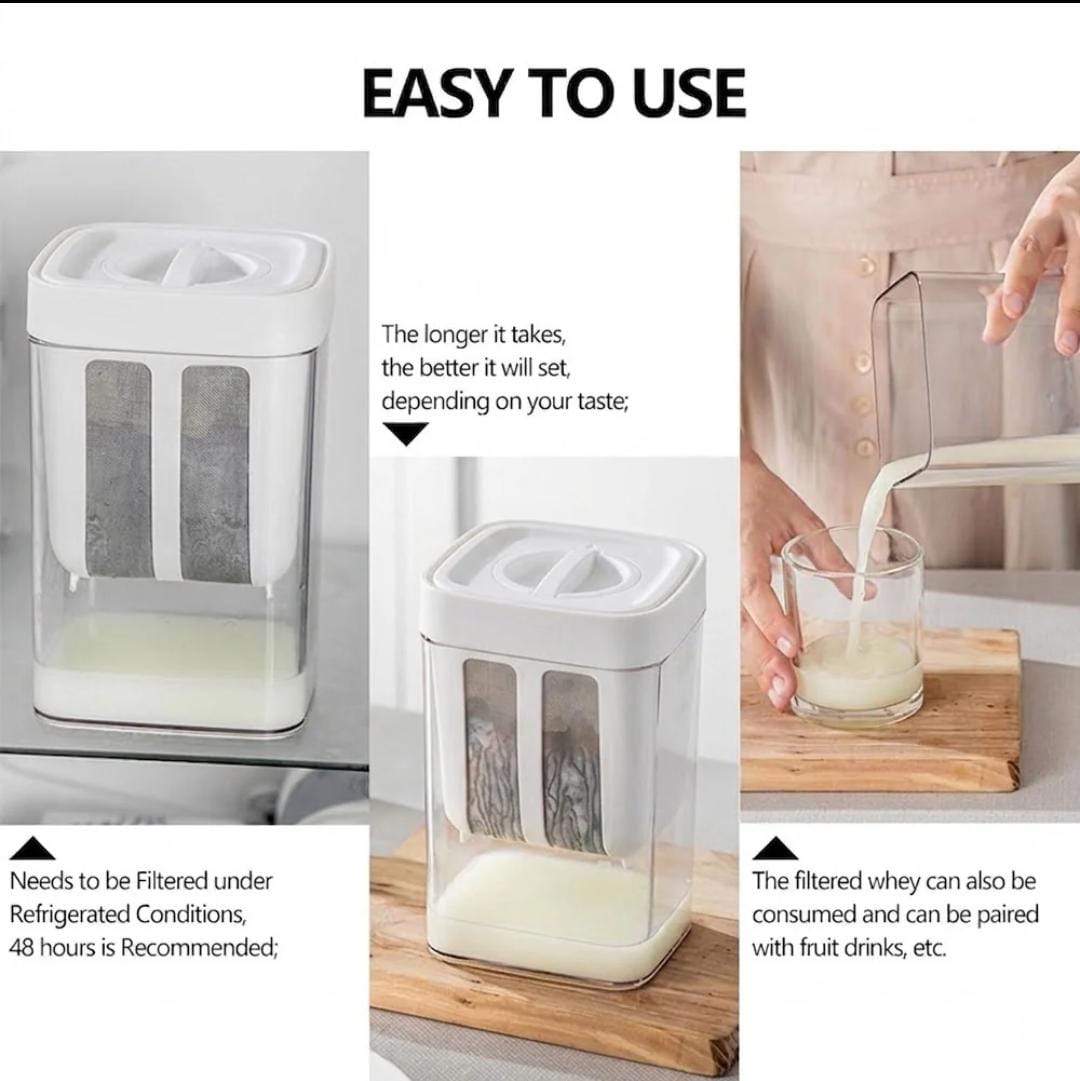 Greek Yogurt Maker & Filter with lock