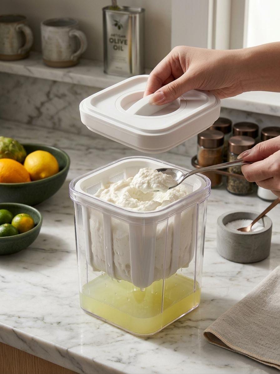 Greek Yogurt Maker & Filter with lock